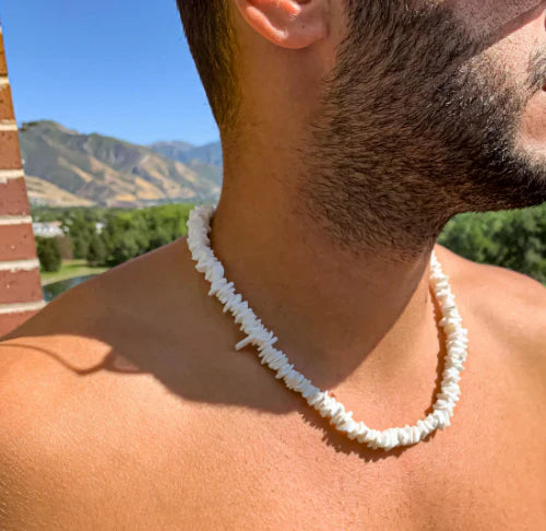 Puka shell necklace