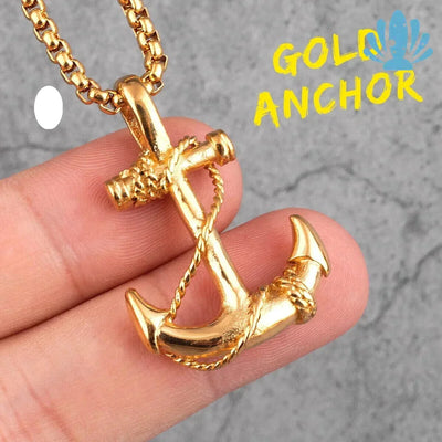 Anchor necklace chain
