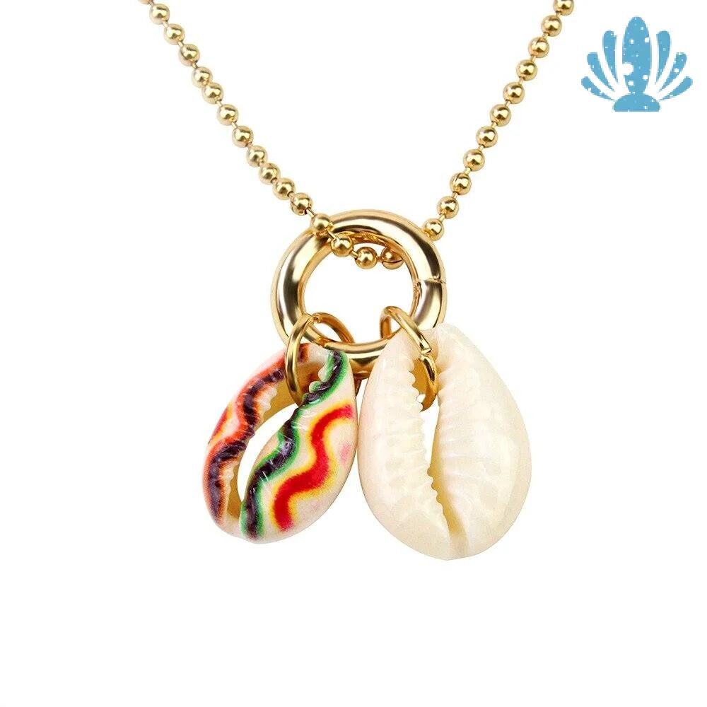 Conch shell necklace