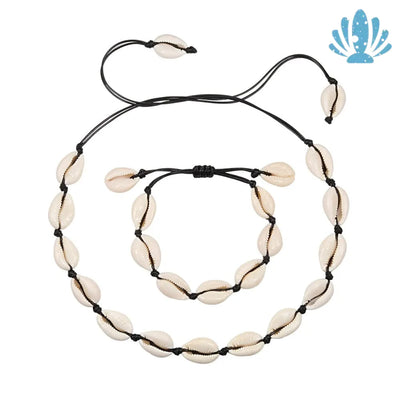 Cowrie shell necklace mens