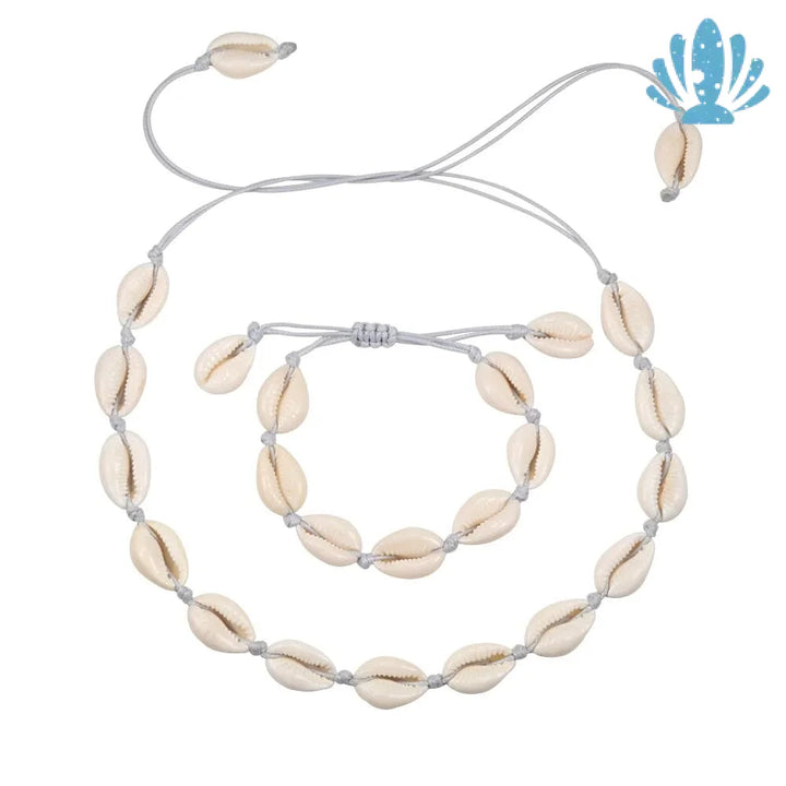 Cowrie shell necklace mens