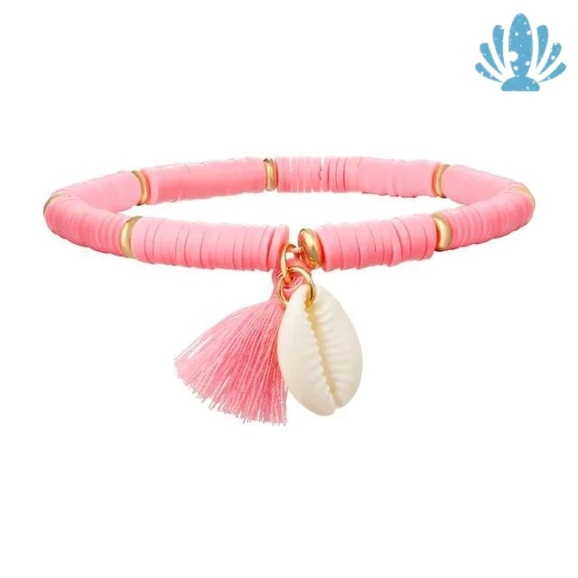 Heishe puka shell bracelet