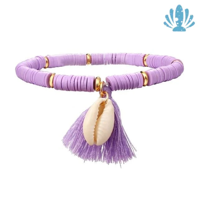 Heishe puka shell bracelet