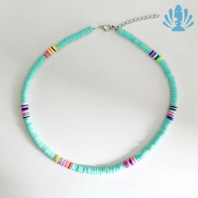 Heishi shell necklace