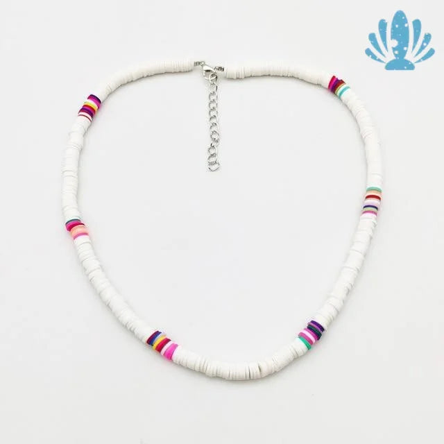 Heishi shell necklace