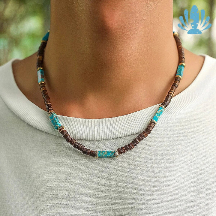 Mens surfer necklace