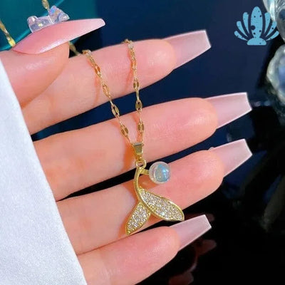 Mermaid pearl necklace