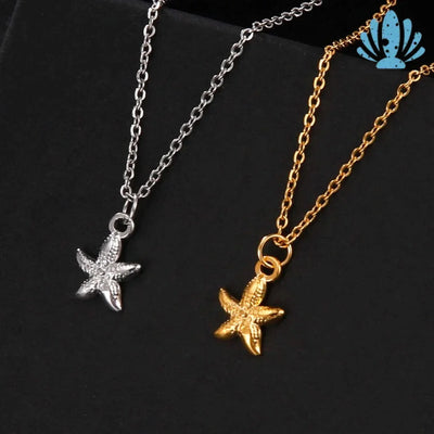 Necklace with starfish