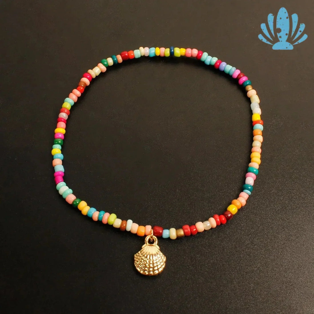 Puka shell anklet bracelet