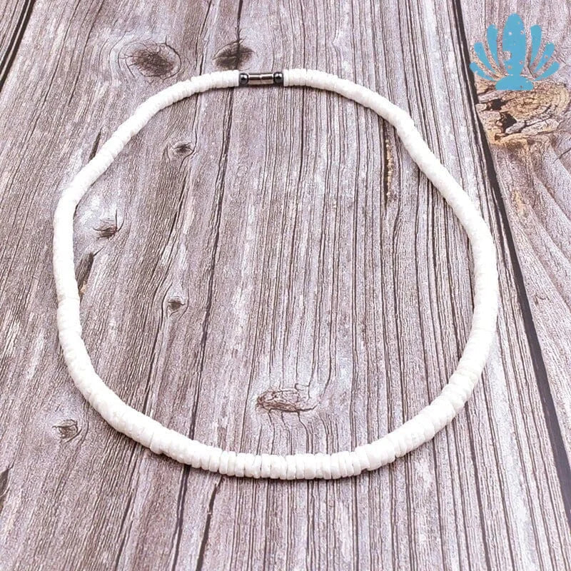 Puka shell necklace mens