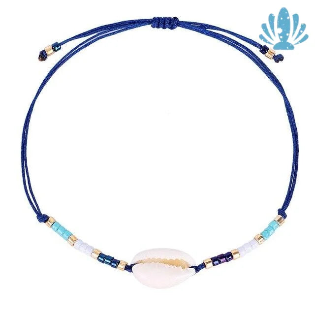 Seashell ankle bracelet