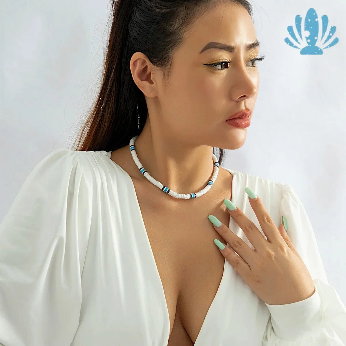Seashell necklace hawaii
