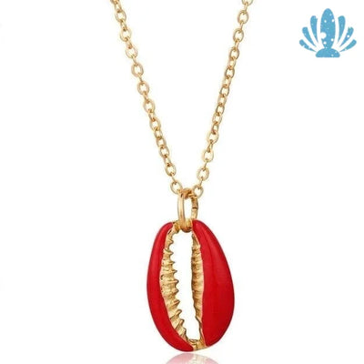 Shell necklace long