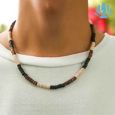 Surfer puka shell necklace