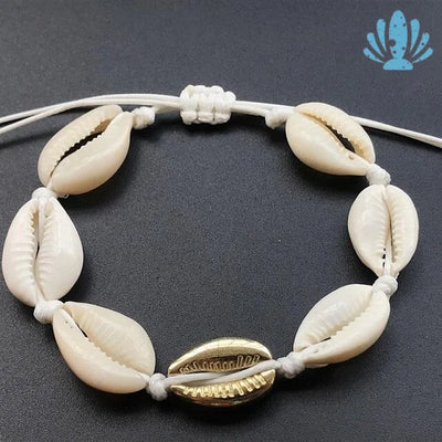 White shell bracelet