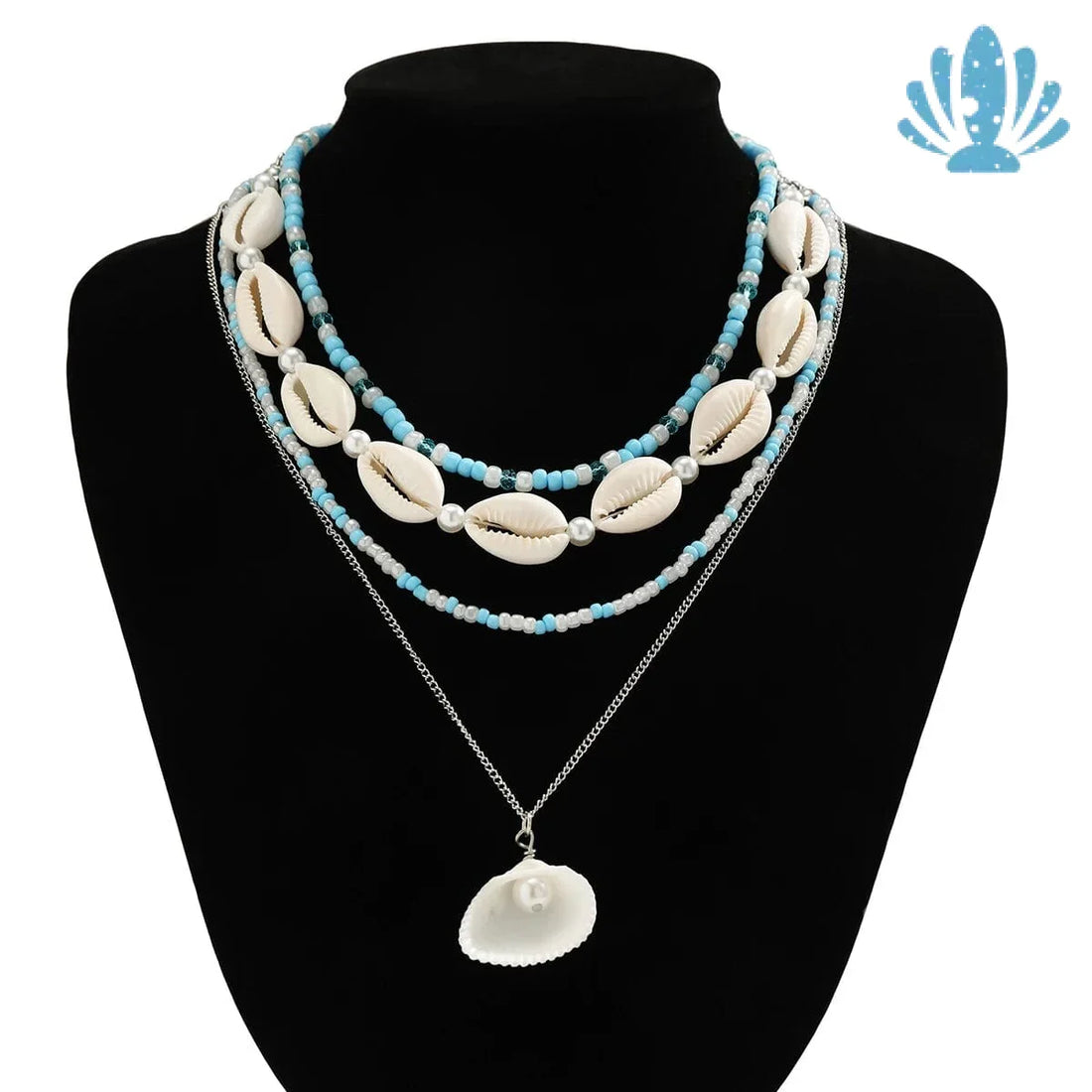 Women's puka shell necklace